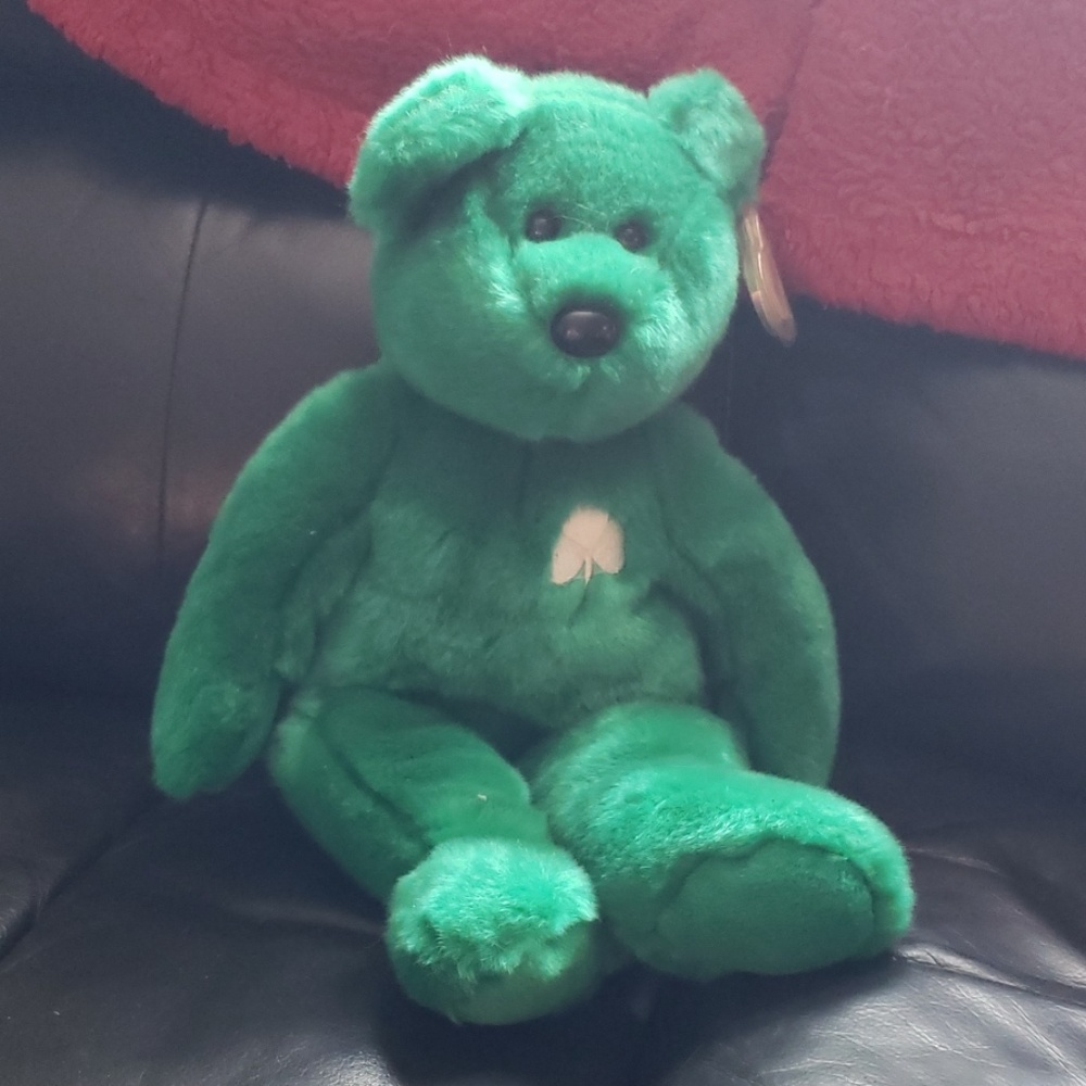 Beanie buddie "Erin". Tag protector